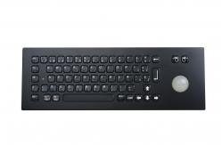 China Compact Black Titanium Industrial Metal Keyboard With 69 Keys supplier