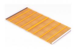 China Hook Polyurethane Coated Wire Screen, Polyurethane Rod Mesh For Mining Industry supplier