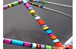 China Popular Road Bike Frame Decals , Vivid Patterns Specialized Bike Stickers supplier