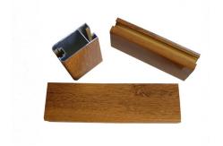 China Professional Customized Screen 28 Casement Window Aluminium Profile Wood Finish supplier