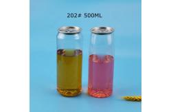 China BPA Free Transparent 200ml Plastic Empty Soda Cans supplier