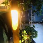 Corten Steel Led Garden Bollard Lights Outdoor Create Inviting Ambiance for sale