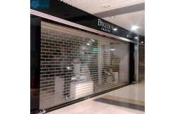 China Galvanized Coating SS304 TRSD-00014 Clear Roller Shutters supplier