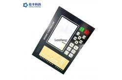 China Custom Engine Controller Membrane Switch And Panel 3M467 Adhesive supplier