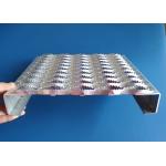 Safety Gratings 2.0mm 2.5mm Diamond Hole Aluminum Grip Strut Walkway for sale