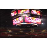 Large High Resolution P5 Hanging LED Display Video 1R1G1B Pixel Composing