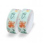Custom Logo Tyvek Paper Wristbands For Access Control Sequential Numbering