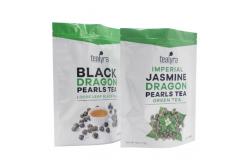 China Biodegradable Coffee Packaging Pouch Tear Notch Childproof 2oz Coffee Bags supplier