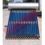 Silver CPC Heat Pipe Solar Water Heater For Bathing for sale