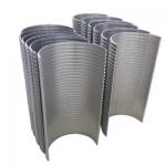 Stainless Steel Wedge Wire Screen 27%-80% Filter Rating 0.5m-2.0m 7 - 10 Mm for sale