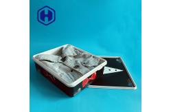 China FDA IML Plastic Containers With Lid Food Storage Cracker Biscuit Packaging supplier