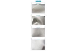China White Polyester Tie Interlining Fabric For Silk Tie Shrink Resistant supplier