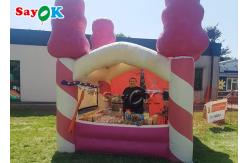 China Inflatable Work Tent Portable PVC Candy Floss Inflatable Air Tent Waterproof supplier