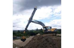 China KM150 Loader Excavator Clam Shell Telescopic Arm For Construction Works supplier