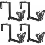 Adjustable Hanging Window Flower Pot Stand Brackets for Customized Flower Box Hanging for sale