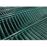 50*200mm 1.8m Height Metal Safety Fencing Flat With Square Post for sale