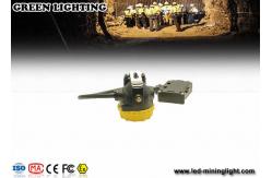 China Yellow Water Proof Underground Led Miners Cap Lamp 376g 1.67W IP68 supplier