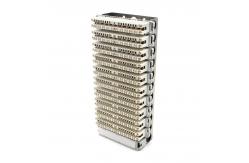 China PBT 100 Pair KRONE LSA Module For Cross Cabinet Telecom Connector supplier