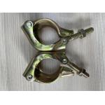Scaffolding Drop Forged Swivel Coupler Alkali Resistance Swivel Pipe Clamp for sale