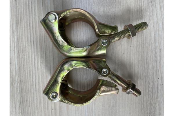 Scaffolding Drop Forged Swivel Coupler Alkali Resistance Swivel Pipe Clamp