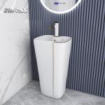 P Trap S Trap Pedestal Sanitary Ware Basin Floor Standing Hand Wash for sale