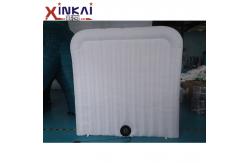 China Inflatable Club Portable 360 Lighted Photo Booth Enclosure Inflatable Cube Backdrop supplier