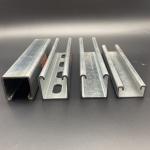 Metal Steel 41x41 41x21 Slotted Unistrut Channel for sale