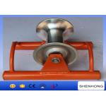 Abrasion Resistant Cable Pulling Pulley Lightweight Ground Cable Pulling Rollers for sale