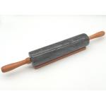 Smooth Surface Stone Rolling Pin , Noodle Rolling Pin  Hand Burnishing for sale