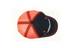 China Customized Size  Snapback Hats , Mesh Trucker Cap 3d Embroidered supplier