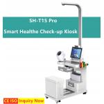 SH-T15 Pro Manufacturer Price Health Care Body Checkup Telemedicine Kiosk Height Weight Body Fat Scale Station for sale