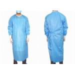 Reinforced Medical Disposable Surgical Gown Easy Wearing Waterproof Anti Statics for sale