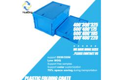 China Collapsible plastic container stackable turnover plastic box storage supplier