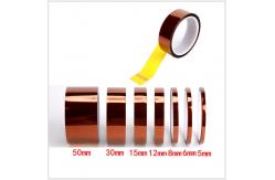 China High Mechanical Strength Polyimide Adhesive Tape 25um 60um supplier