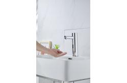 China Solid Brass Silver Thermostatic Intelligent Electricity Shower Faucet supplier