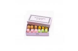 China Hot selling long macaron holder custom printing cardboard box with high quality supplier