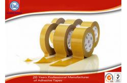 China Waterproof Strong Opp Brown BOPP Packaging Tape , Plastic Glue Low Noise Packing Tape supplier