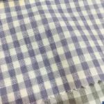 100gsm-140gsm Yarn Dye Twill Check And Stripe Fabrics Polyester Cotton Rayon Blend