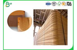 China 100% Recyclability 450g 500g Brown Solid Board Sheets For Printing Boxes supplier
