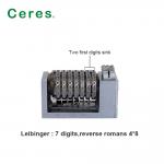 Backward 7 Digits Leibinger Numbering Machine Parts Last Two Digits Sinkable