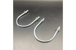 China Stainless Steel Round Head Custom U Bolt with Plate supplier