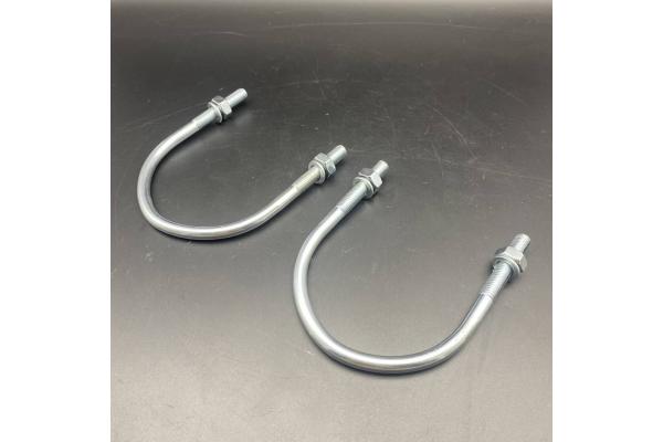 Customized Galvanized Steel U Bolt with Plate