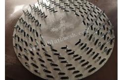 China 6 Diameter Gang Nail Perforated Metal Mesh 3.5x13.5mm Hole Size supplier