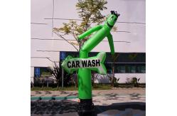 China 3M Custom Air Dancers Inflatable Tube Man Single Leg Digital Printing supplier