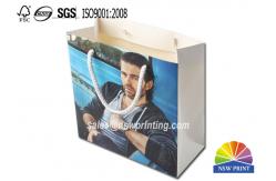 China Custom Printing Matt Lamination Fashion Art Paper Portable Shopping Bags supplier