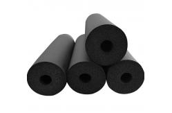 China ACMF Foaming 2cm Black Rubber Foam Insulation Pipe Inner Dia 114mm supplier
