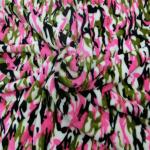 Camouflage Sherpa Fleece Fabric, Suitable for Winter Jackets Lining and Shell for sale