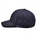 Cotton Unstructured 6 Panel Baseball Cap with High Profile Crown
