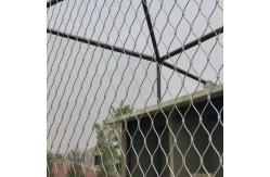 China Ss 316 Bridge Architectural Wire Mesh , Wire Rope Mesh Net supplier