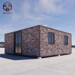 Graphene EPS Foldable 20ft Container Collapsible House Cabin Earthquake Resistant